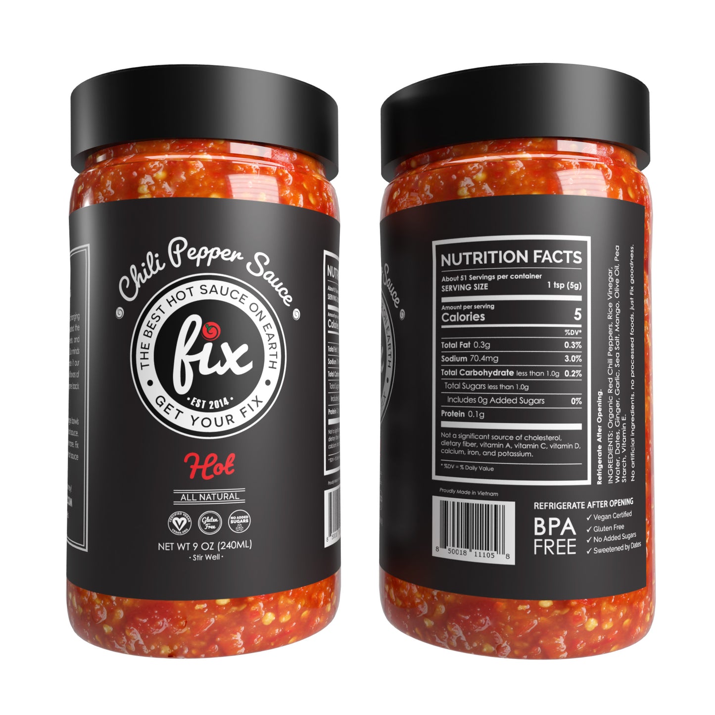 Hot Chili Pepper Sauce