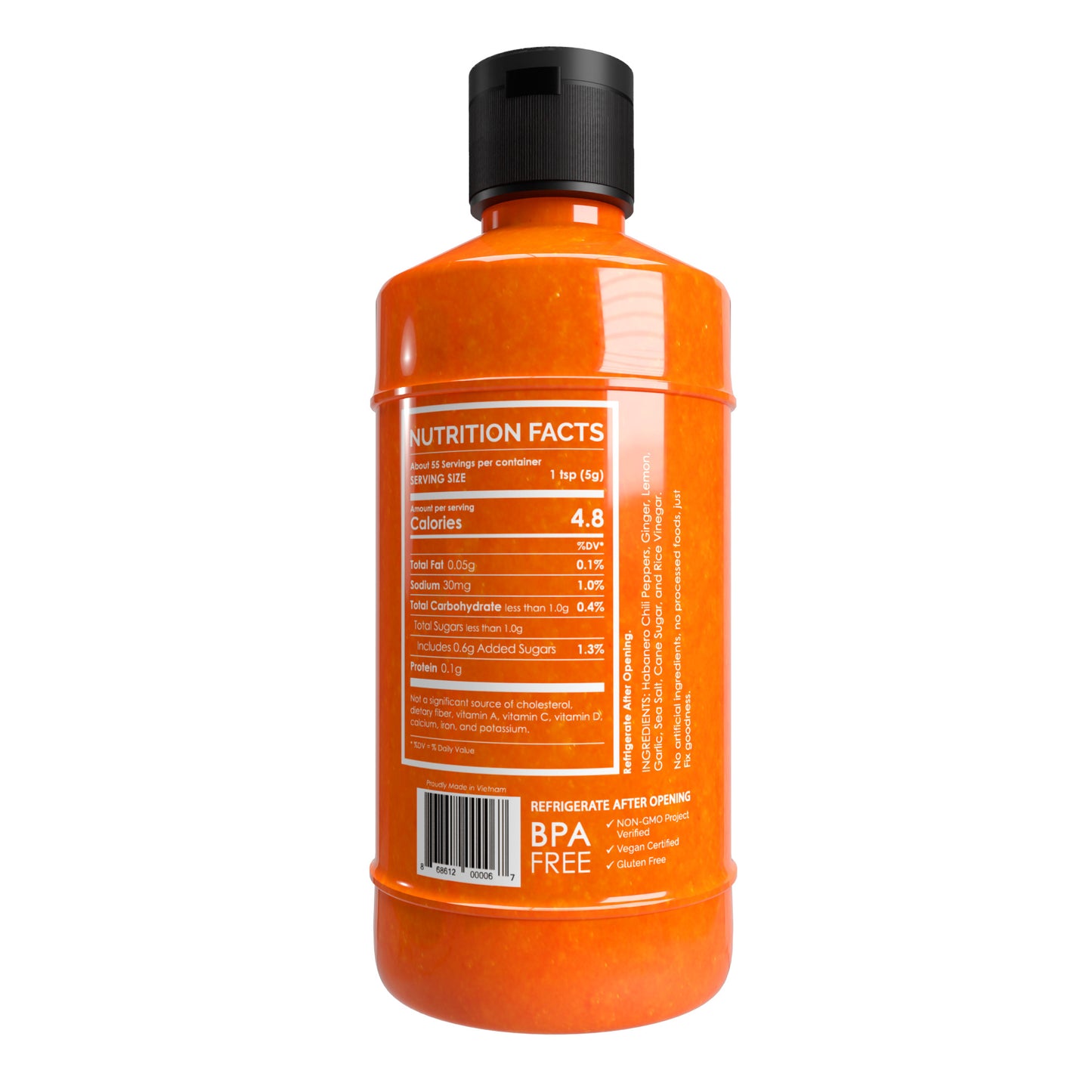 Habanero Ginger Sriracha