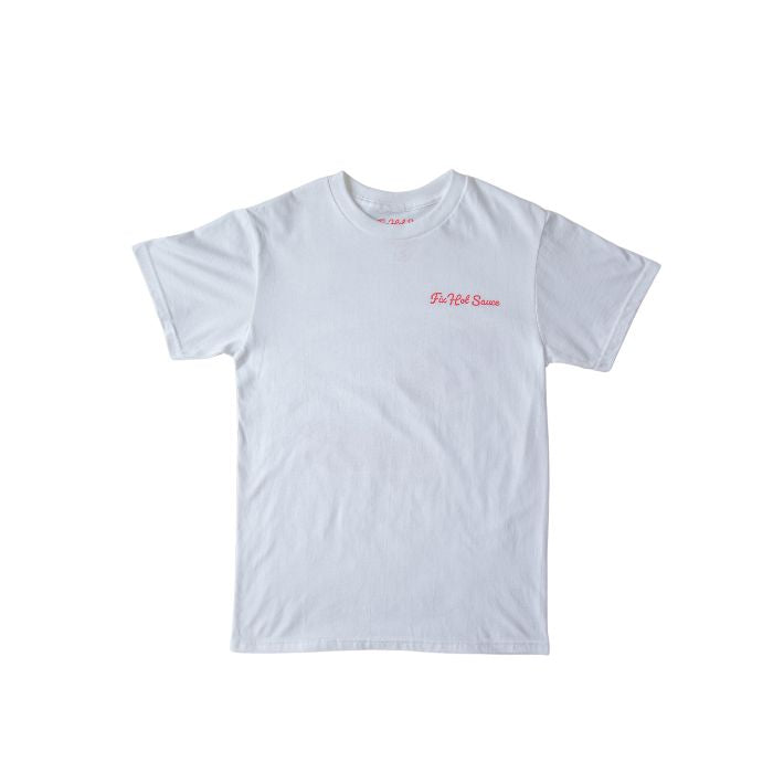 FIX HOT SAUCE TEE (WHITE) - LIMITED FIRST EDITION
