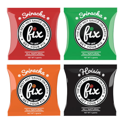 Fix Hot Sauce To-Go Packets - Variety Pack