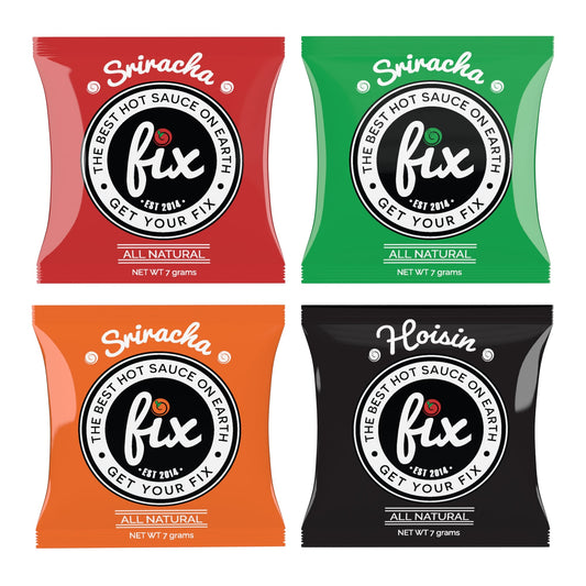 Fix Hot Sauce To-Go Packets - Variety Pack